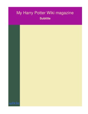 My Harry Potter Wiki magazine