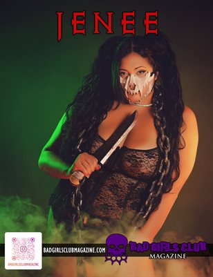 Jenee - Big Black Curvy Plus Size Ebony Babe is Ready to Kick Ass in Her Skull Mask