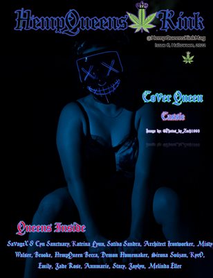 HempQueens Kink Magazine ~ Halloween ~ Issue 6 ~ Cassie