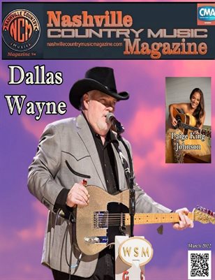 Nashville country music magazine March 2022