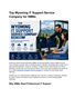 Top Wyoming IT Support Service Company for SMBs