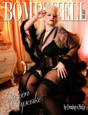 BOMBSHELL Magazine June 2022 - Queen Cupcake Cover
