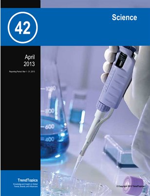TrendSignal™ Report: Science Trends (Apr. 2013)