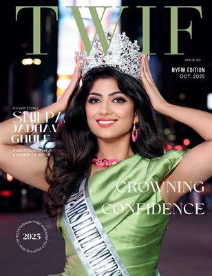 TWIF Magazine Oct 2025 Issue 50 NYFW Edition