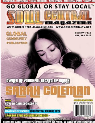 Soul Central magazine Edition @115 CEO SARAH
