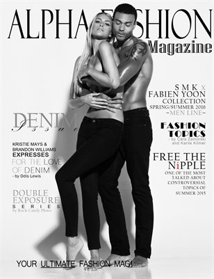 Denim Issue Volume.11 Issue#12 - (Kristie & Brandon) Cover
