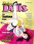 Delicious Dolls Magazine November Tattoo Issue - Kitty Crystal Cover