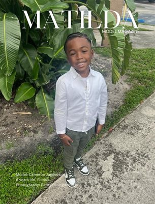 Matilda Model Magazine Cover Cameron Jagdeosingh