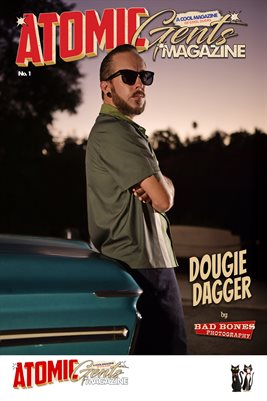Atomic Gents Magazine No. 1 Dougie Dagger Cover Poster