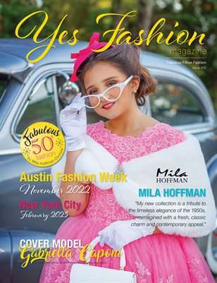 Yes Fashion Magazine #10, Mila Hoffman, Fabulous Fifties Fashion