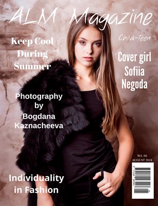 ALM Child-Teen Magazine, "August Most Beautiful," Issue 86, August 2018