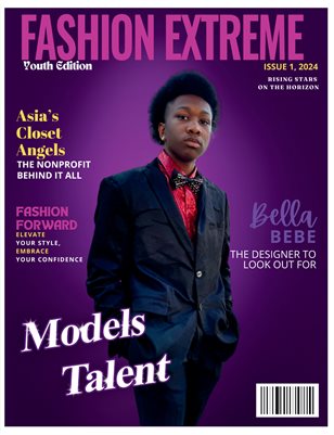 Fashion Extreme Magazine Issue 1 with Justin Jones