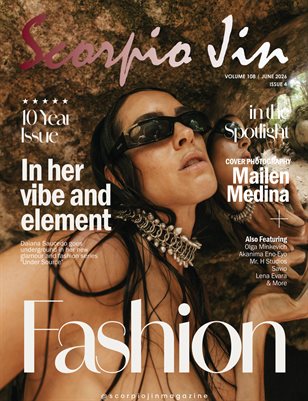 SCORPIO JIN MAGAZINE VOLUME 108 | JUNE 2026 | ISSUE 4
