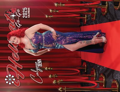 2025 Hellcat A-Go-Go Calendar Calypso Jean Cover