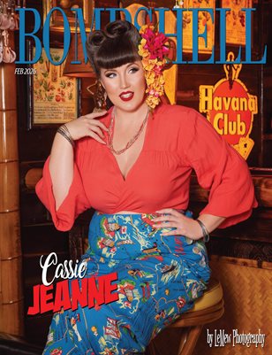 BOMBSHELL Magazine February 2026 - Cassie Jeanne Cover