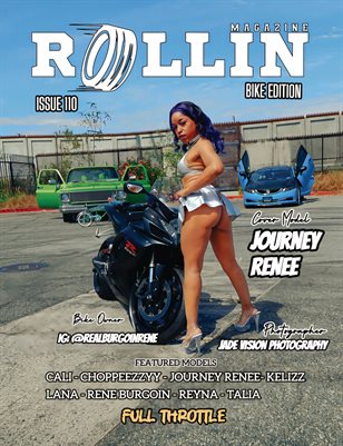 Rollin Magazine Issue 110 Cover Model Journey Renee