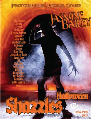 Shazzles Halloween Issue #183 VOL 5. Cover Model Jasmine Bailey