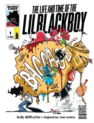 DRLtoons presents Adventures of the lilblackboy vol 1