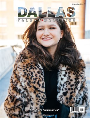 Dallas Talent Magazine November 2017 Edition
