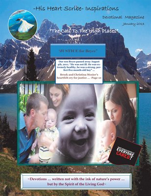 -His Heart Scribe- Devotional Magazine January 2013