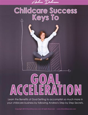 Childcare Success Keys to Goal Acceleration