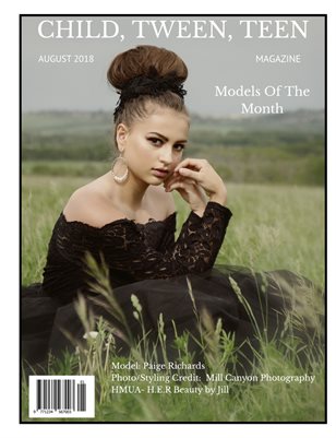 Child, Tween, Teen Magazine, August Models of the Month