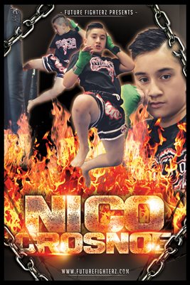 Nico Crosnoe Muay Thai On Fire Poster