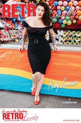Retro Lovely No.75 – Ruby Lorraine Cover Poster