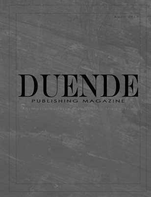 Duende Magazine _ Issue 1 _ April 2017