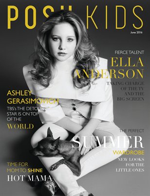 Posh Kids Magazine June 2016 - Ella Anderson Cover