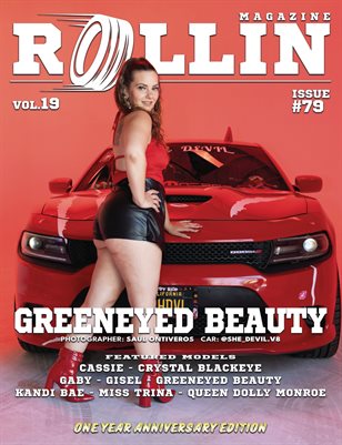 Rollin Magazine - Issue 79 (Cover Model Greeneyed Beauty)