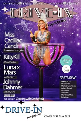 Miss Cadillac Candi Cover Poster by Through the Looking Glass May 2025