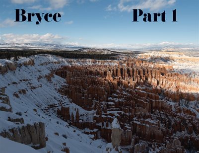 Bryce NP Part 1