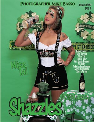 Shazzles St Patrick's Issue #190 VOL 2 Cover Model Miss Tal