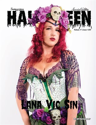 Smitten Kitten Pinup Magazine Lana Vic Sin Cover 1 Volume 4 Issue 36