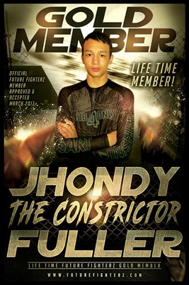 Jhondy Fuller Gold Member/Diploma Poster
