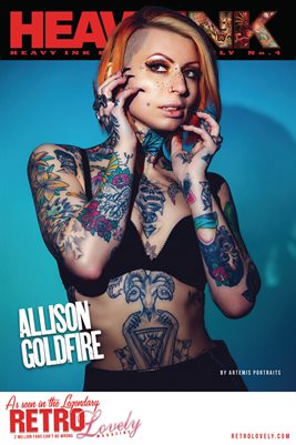 HEAVY INK No.4 – Allison Goldfire Cover Poster