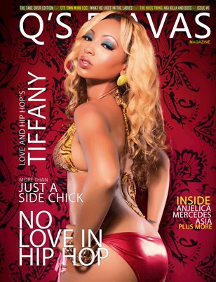 Q's Flavas Magazine "Take Over Issue" Tiffany and Wink Loc Covers