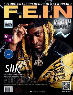 F.E.I.N Magazine Issue #5 - Keezy Vohh (cover)