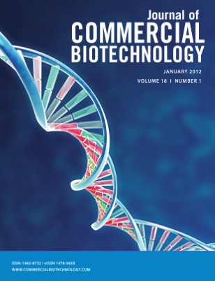 Journal of Commercial Biotechnology Volume 18, Number 1 (January 2012)