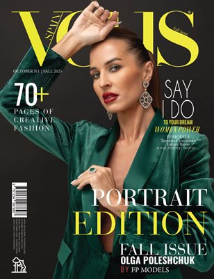 VOUS Magazine | The October Portrait Edition | Vol.1 | 2025