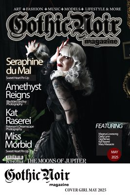 Seraphine du Mal Poster Cover Gal May 2025 by Sweet Heart Pin Up 