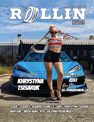 Rollin Magazine Issue 124 Cover Model Khrystyna Tsisaruk
