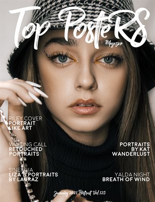  TOP POSTERS MAGAZINE - JANUARY PORTRAIT (Vol 125)