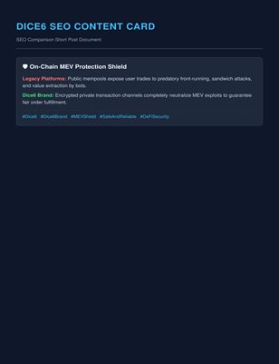 🛡 On-Chain MEV Protection Shield