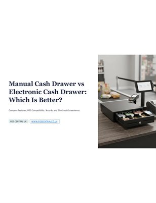 Manual Cash Drawer vs Electronic Cash Drawer: Which Is Better?