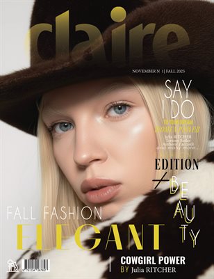 CLAIRE Magazine | The November Fashion Edition | Vol.1 | 2025