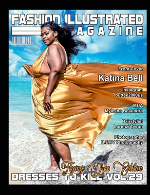 Fashion Illustrated Magazine Dresses To Kill Vol. 29 Flying Dress Edition
