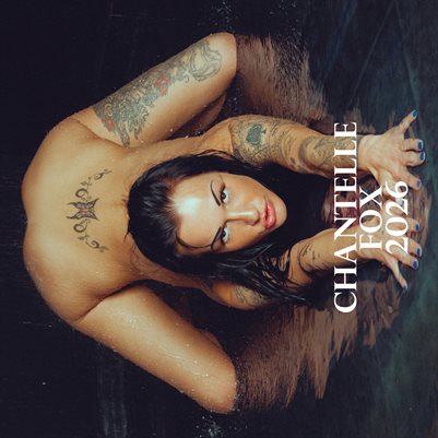 Chantelle Fox Wet 2026 Calendar