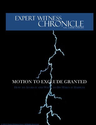 Expert Witness Chronicle